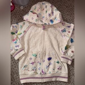 Toddler Disney Princess Zip Up Hoodie
